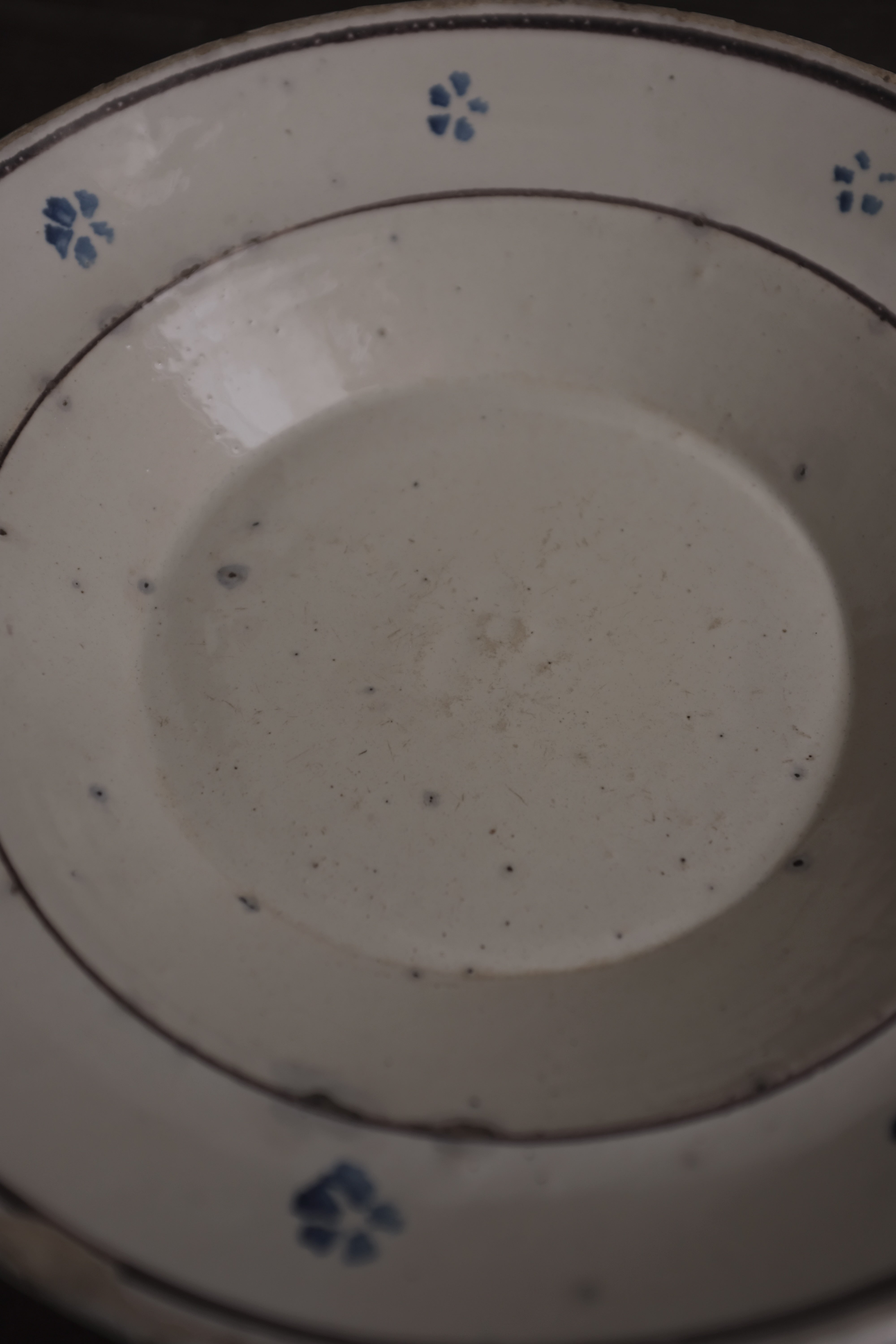  19世紀 イタリア プーリア グロッターリエ 深皿 AT-24026, Puglia,- ambiant