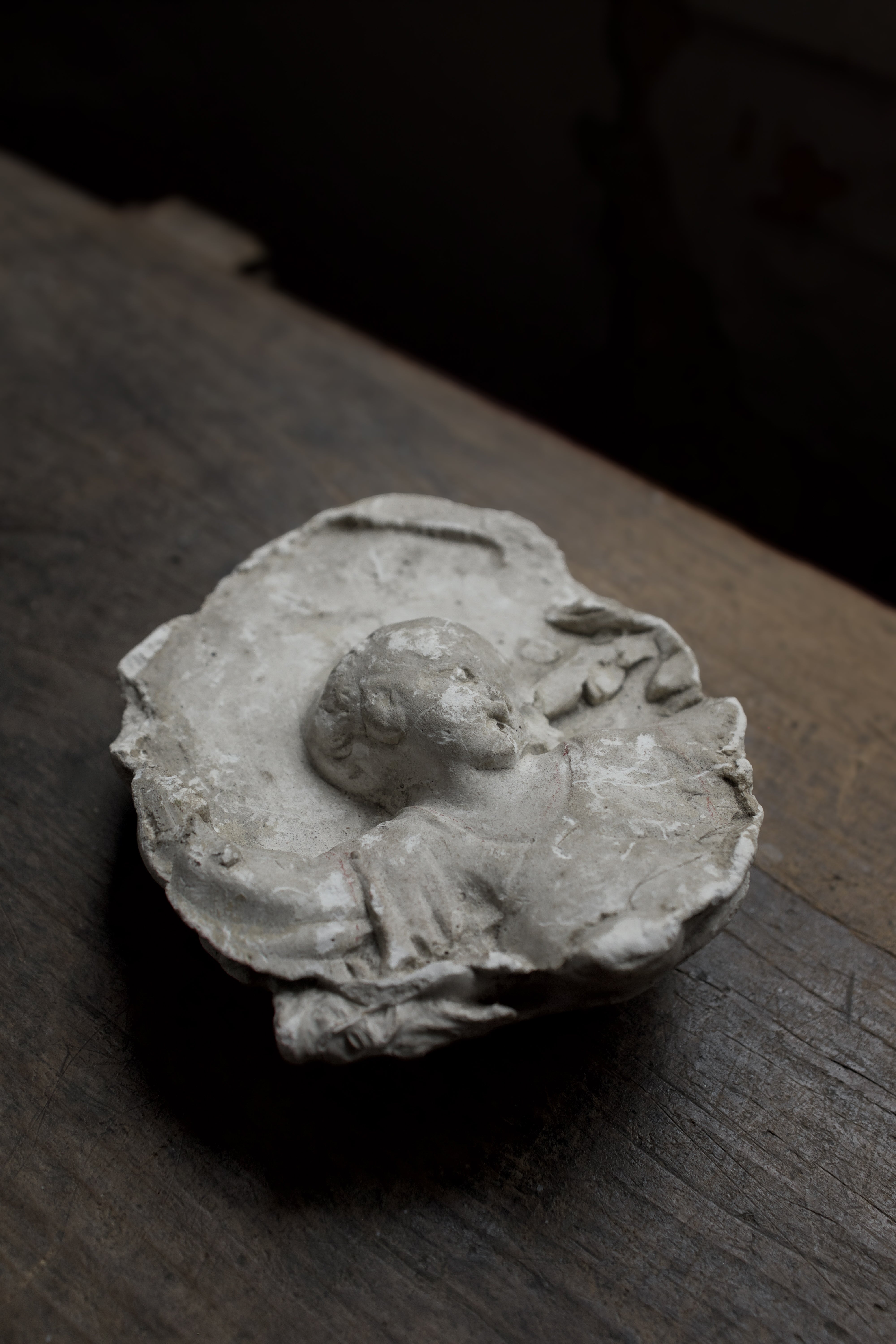  フランス 石膏 オブジェ アンティーク AN-23224, Plaster,- ambiant