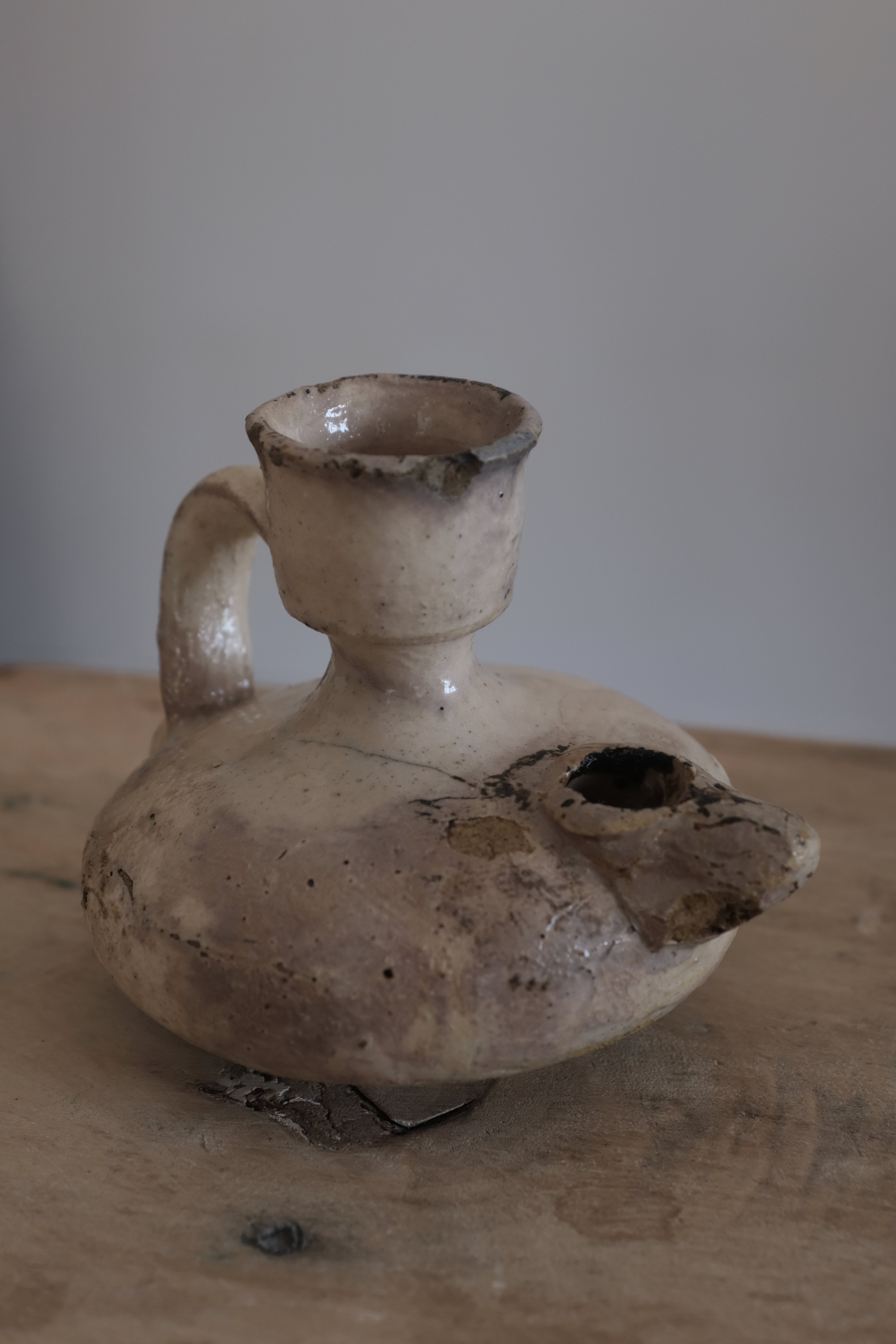 プーリア アンティーク 陶器 19世紀 グロッターリエ AN-24080