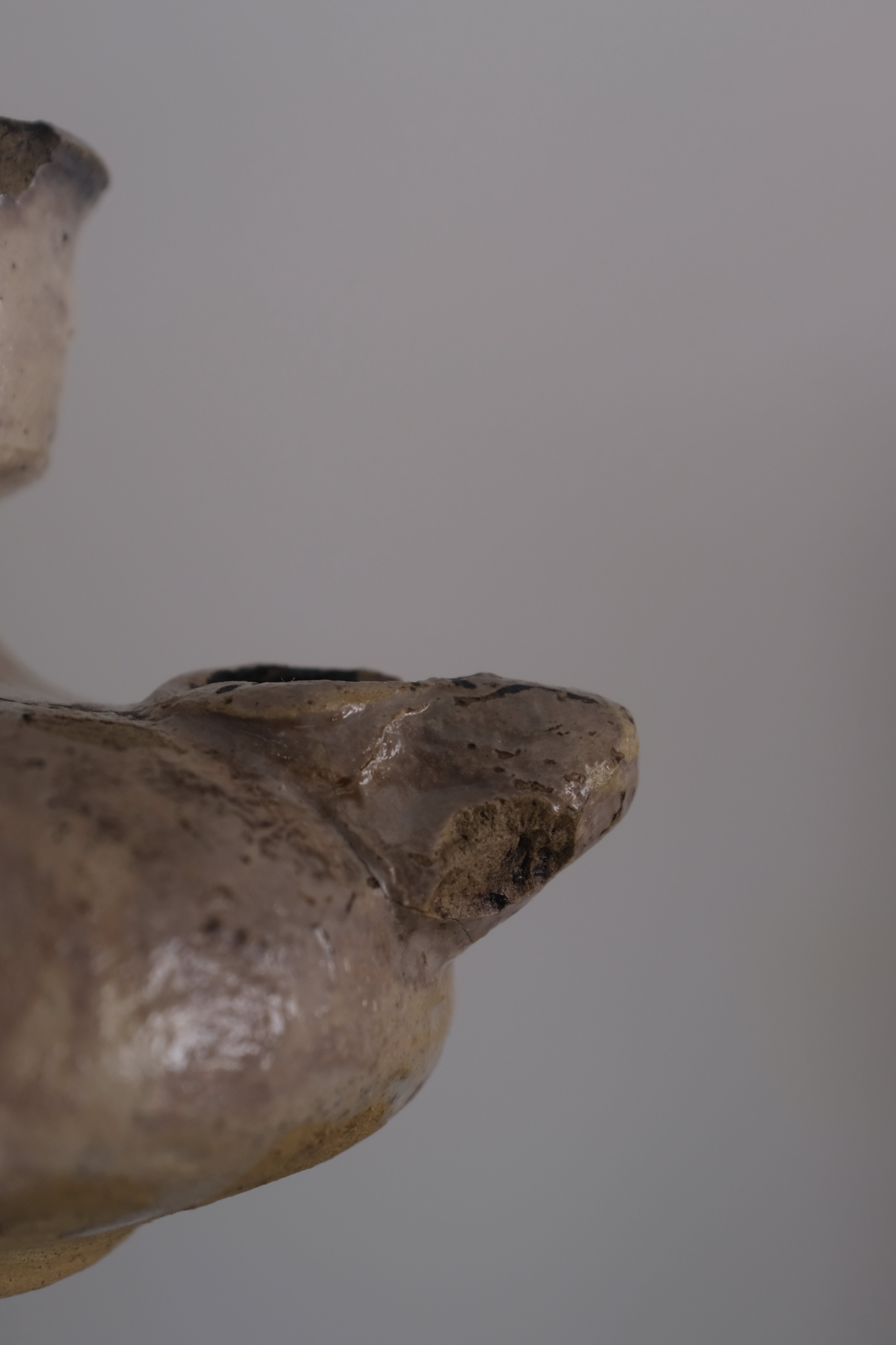  19世紀 イタリア グロッターリエ オイルランプ アンティーク AN-24080, Oil Lamp,- ambiant