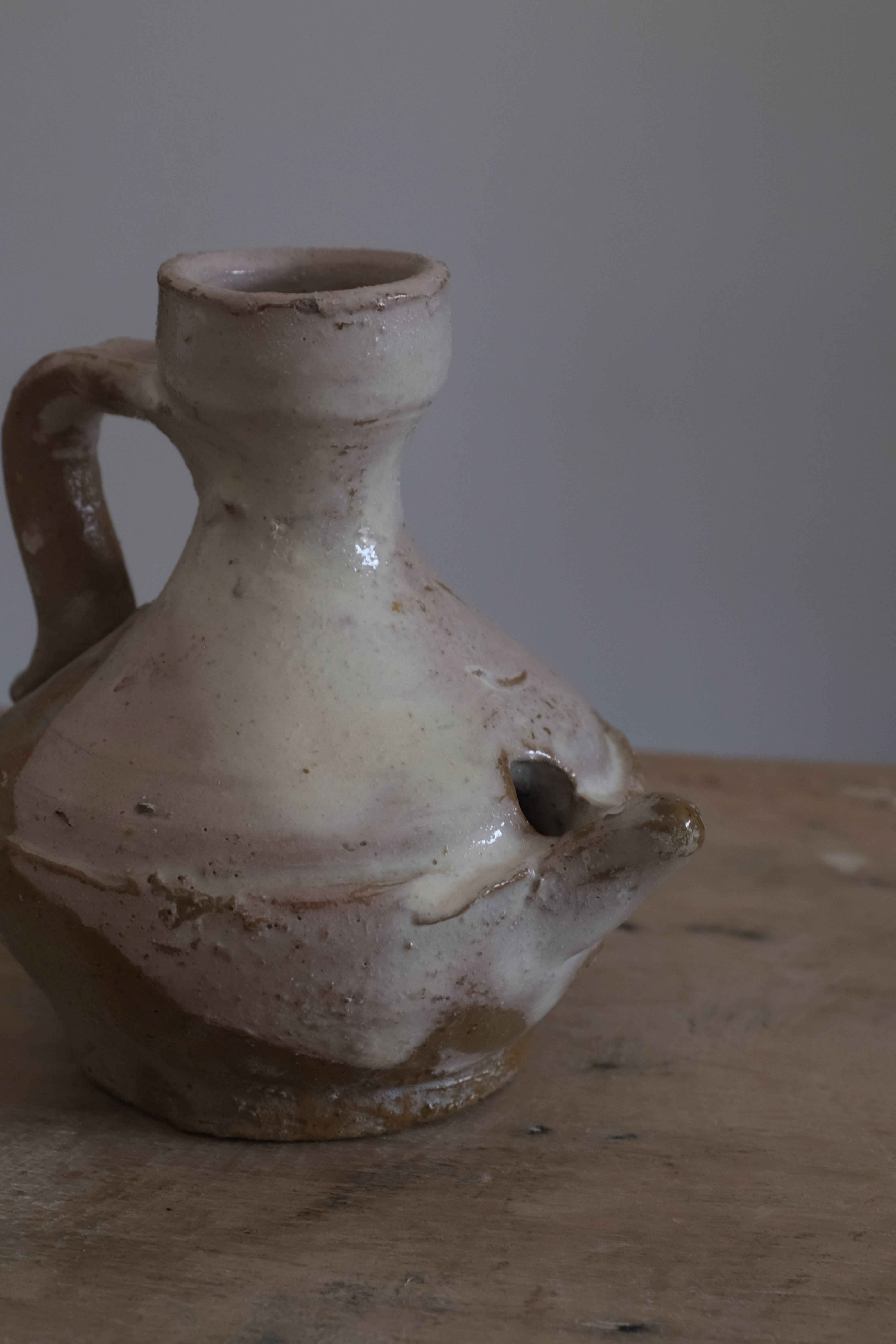 イタリア アンティーク 陶器 19世紀 イタリア AN-24083