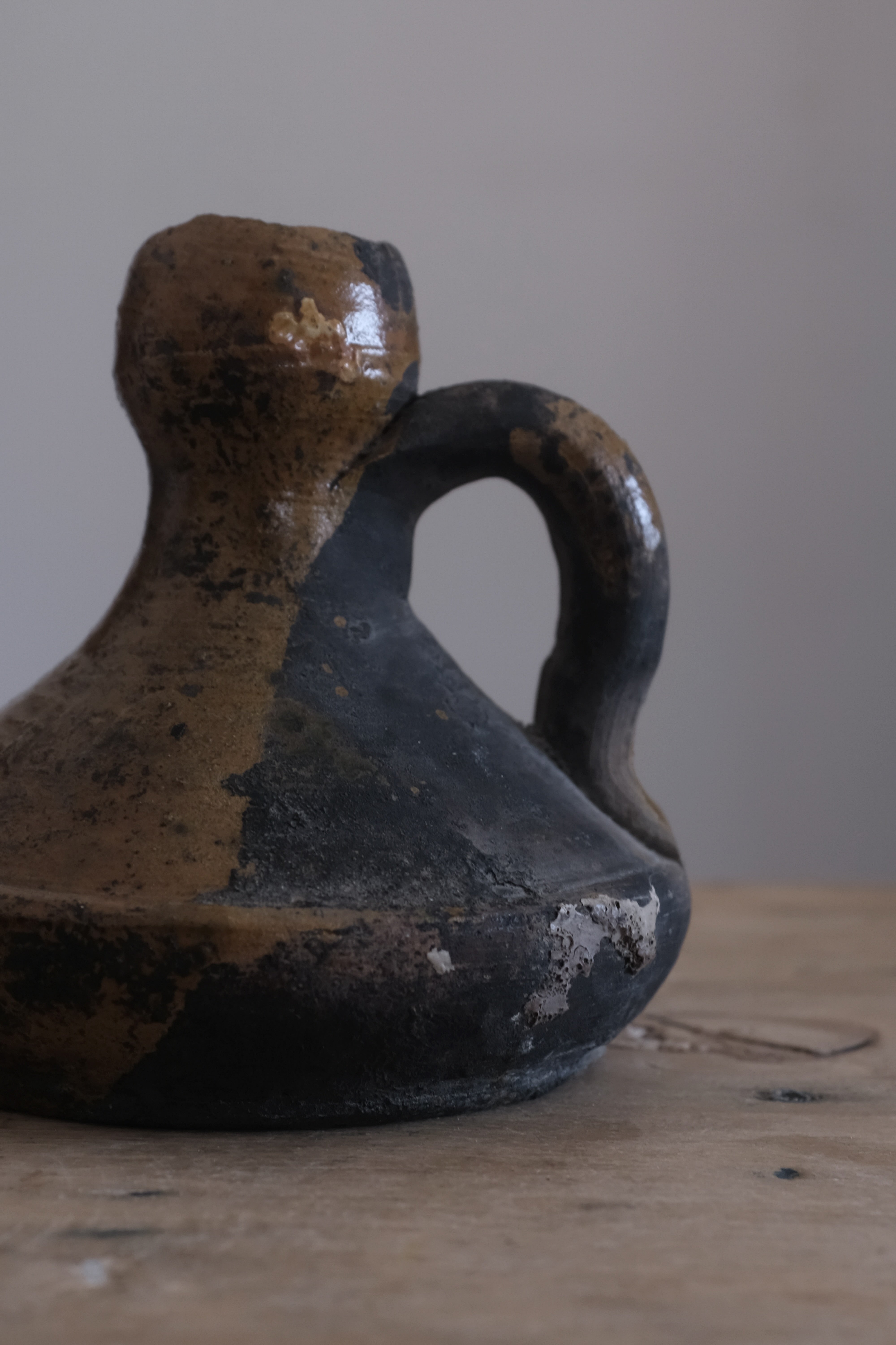 イタリア アンティーク 陶器 19世紀 イタリア AN-24084