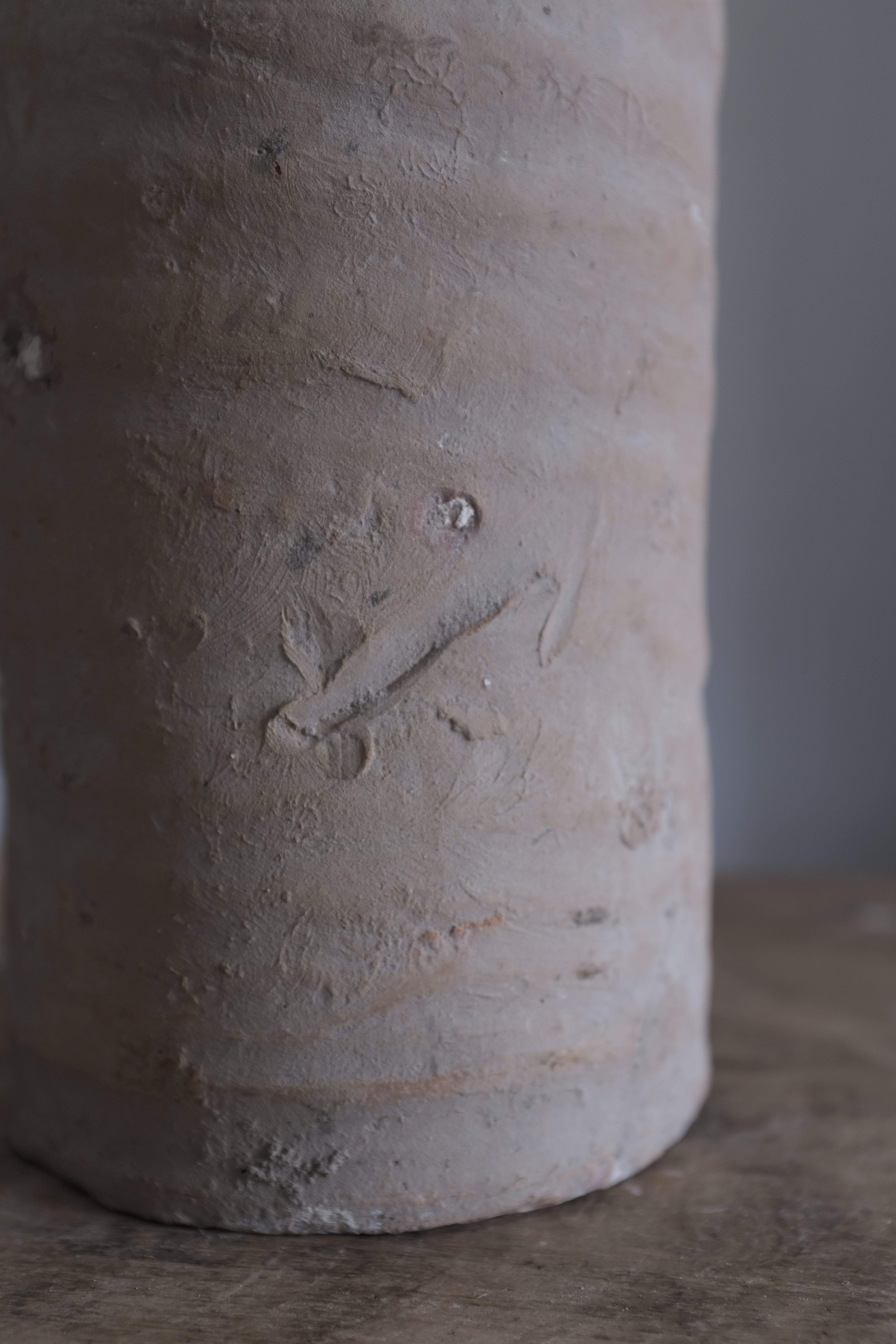 プーリア アンティーク 陶器 オブジェ 19世紀 グロッターリエ AN-24076