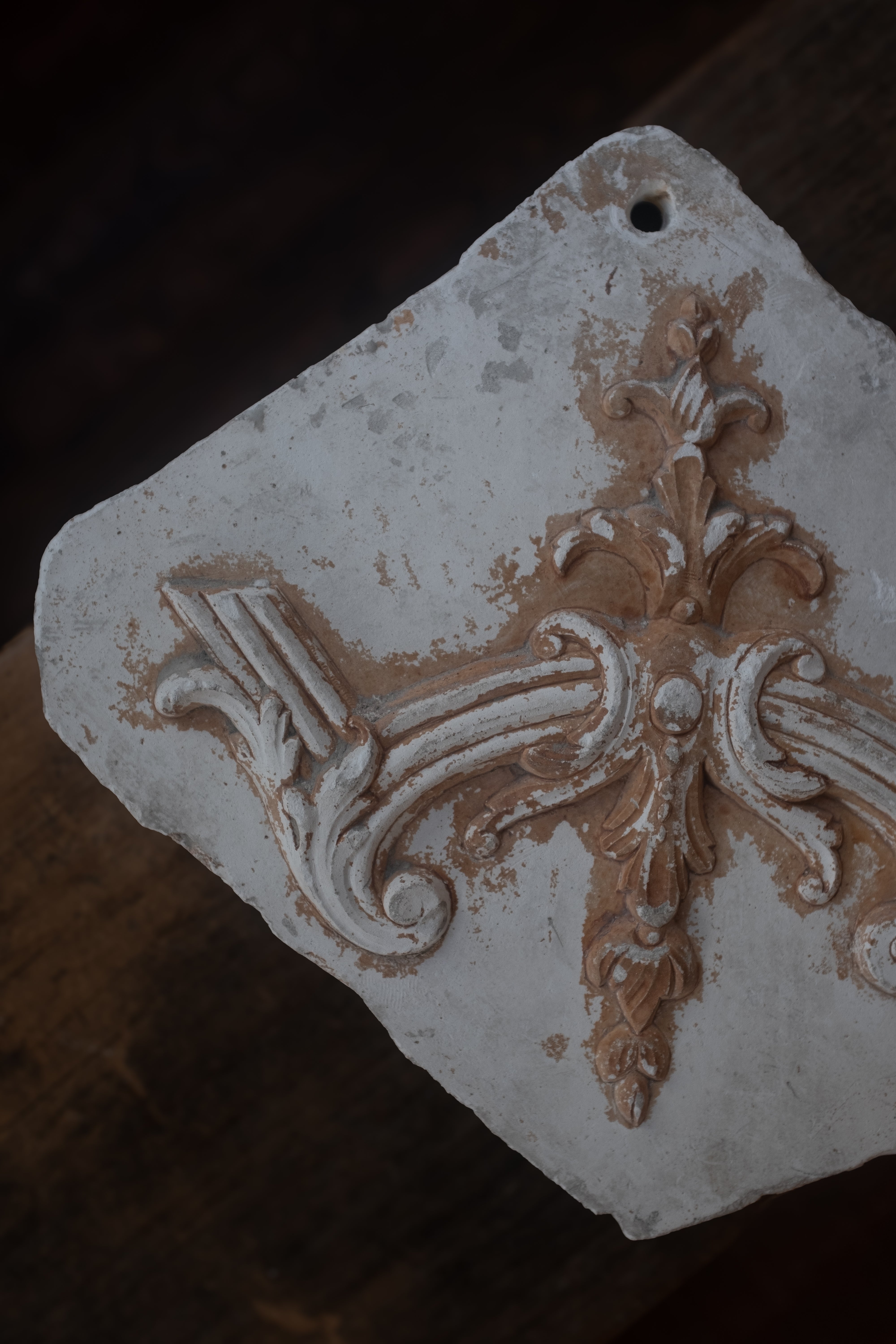  フランス アンティーク 石膏 オブジェ AT-21011, Plaster,- ambiant