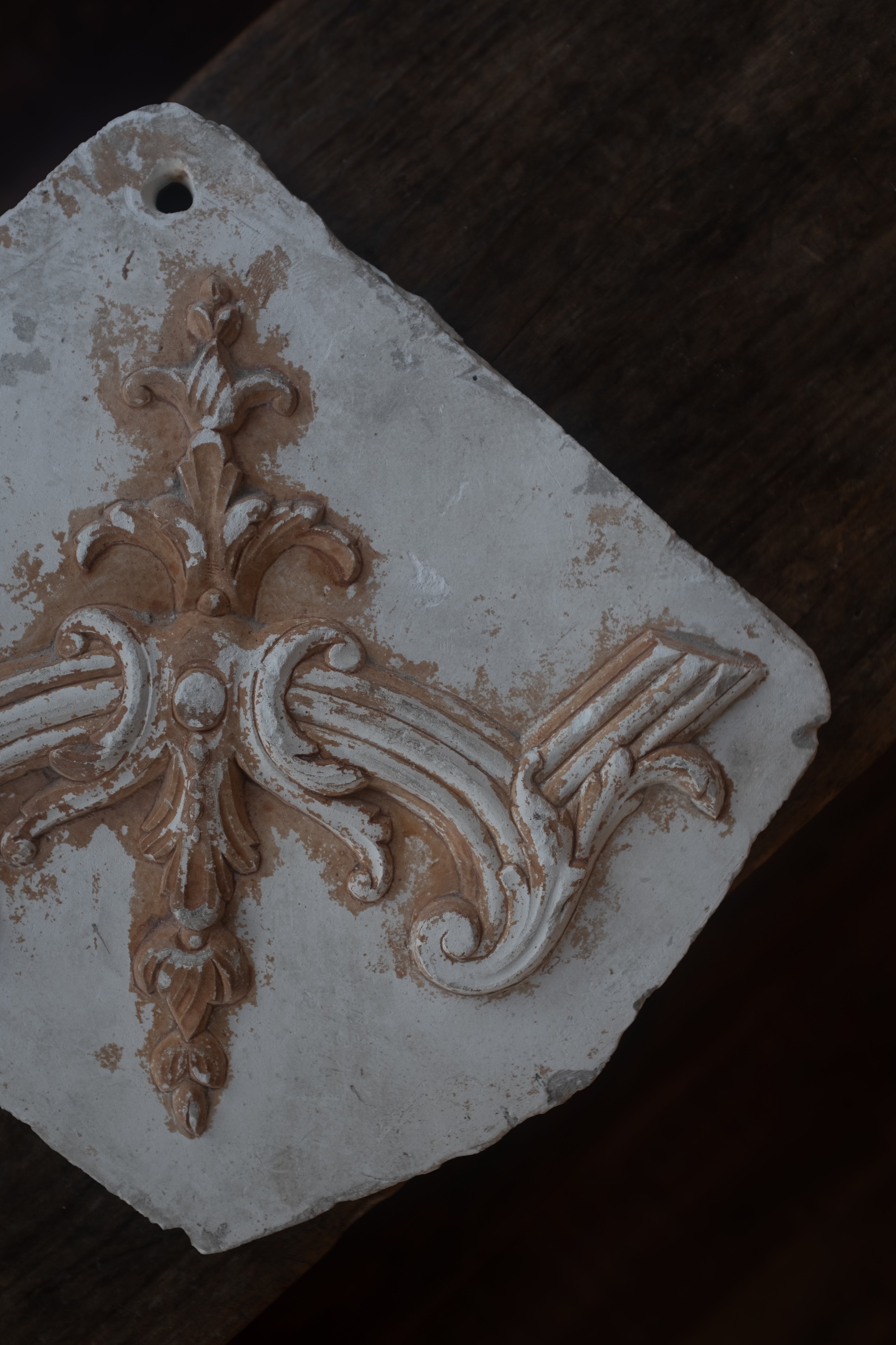  フランス アンティーク 石膏 オブジェ AT-21011, Plaster,- ambiant