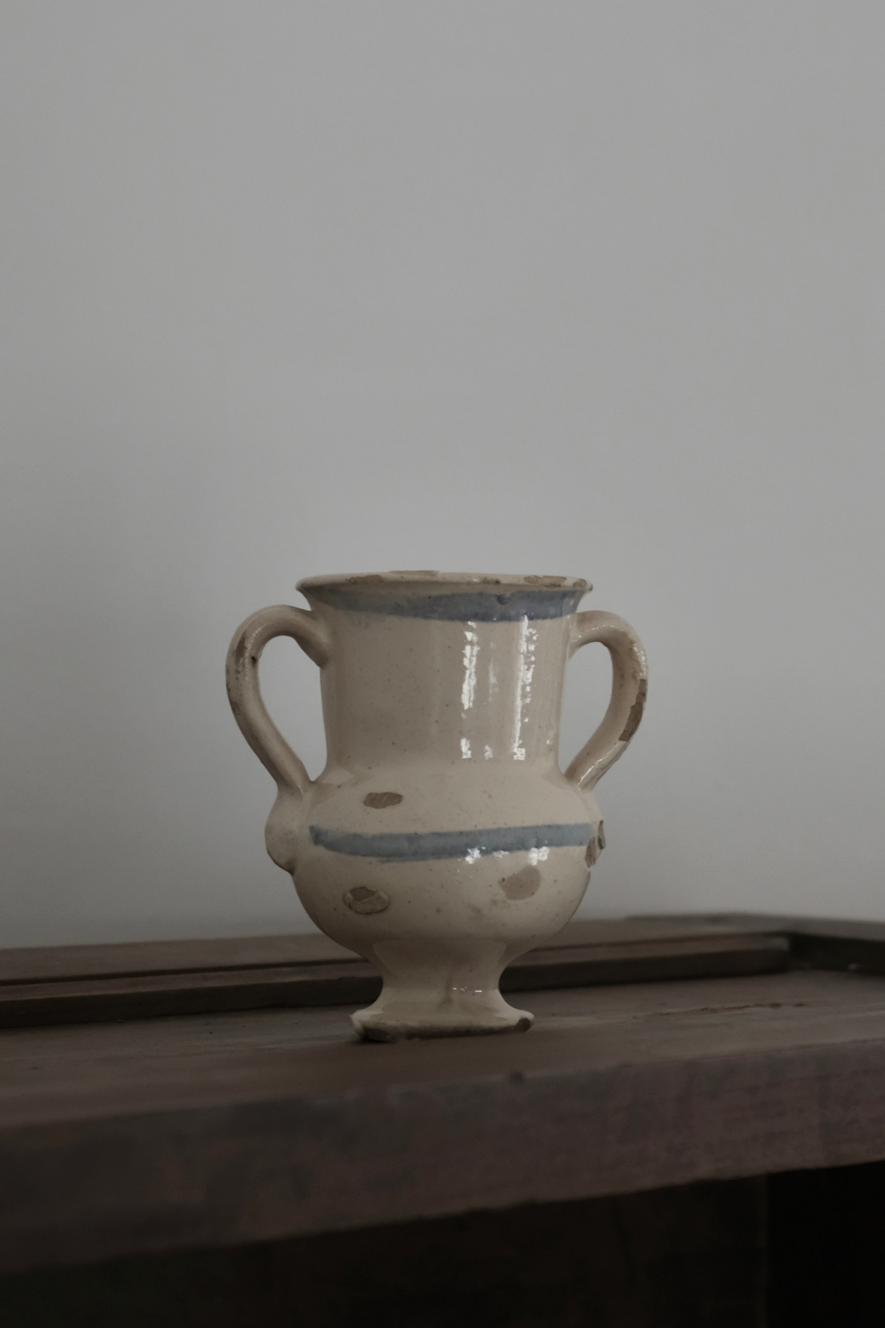 プーリア アンティーク 陶器 19世紀 グロッターリエ AN-24085