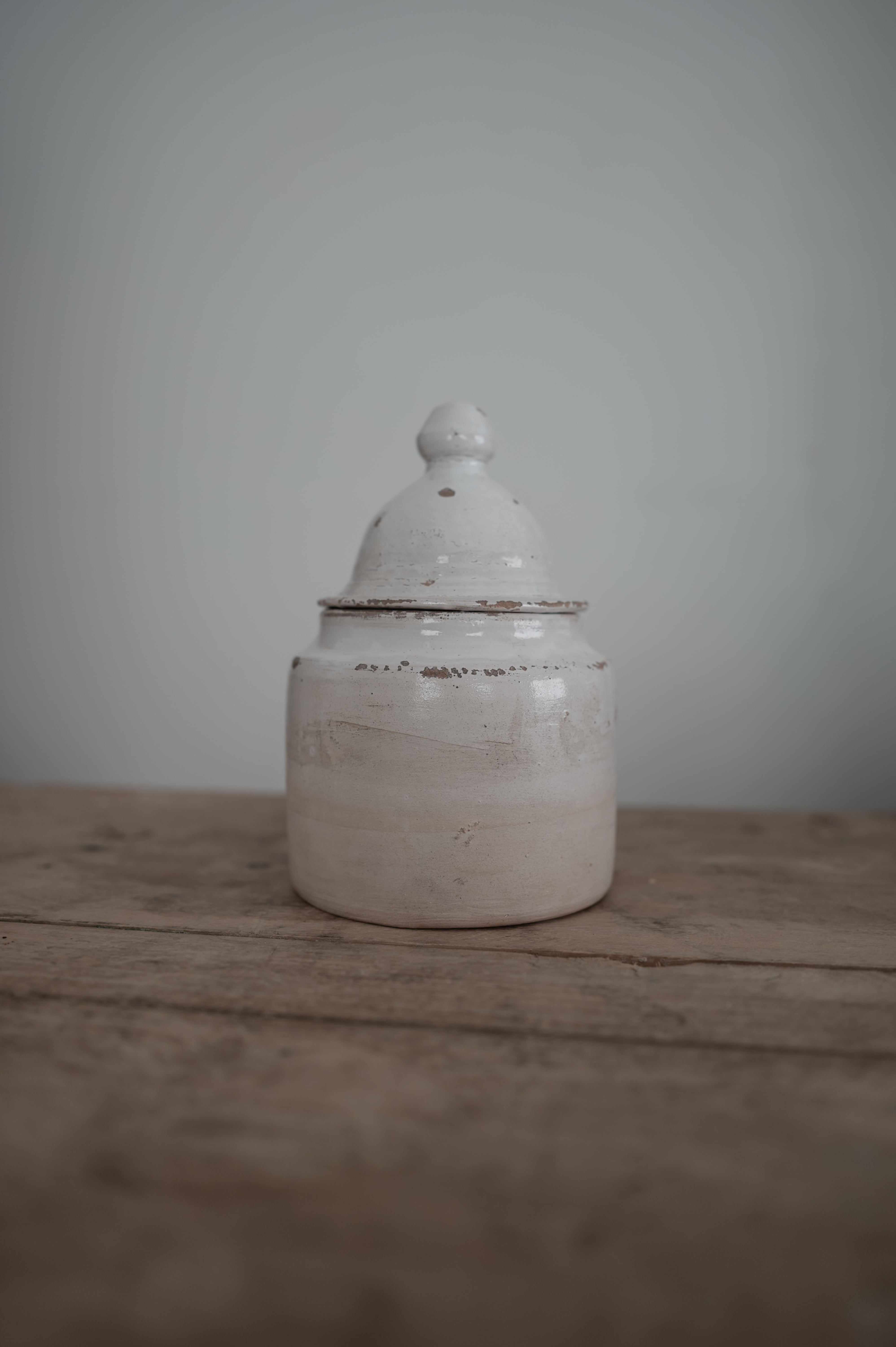 イタリア アンティーク 陶器 壺 1900年代 イタリア AN-24137