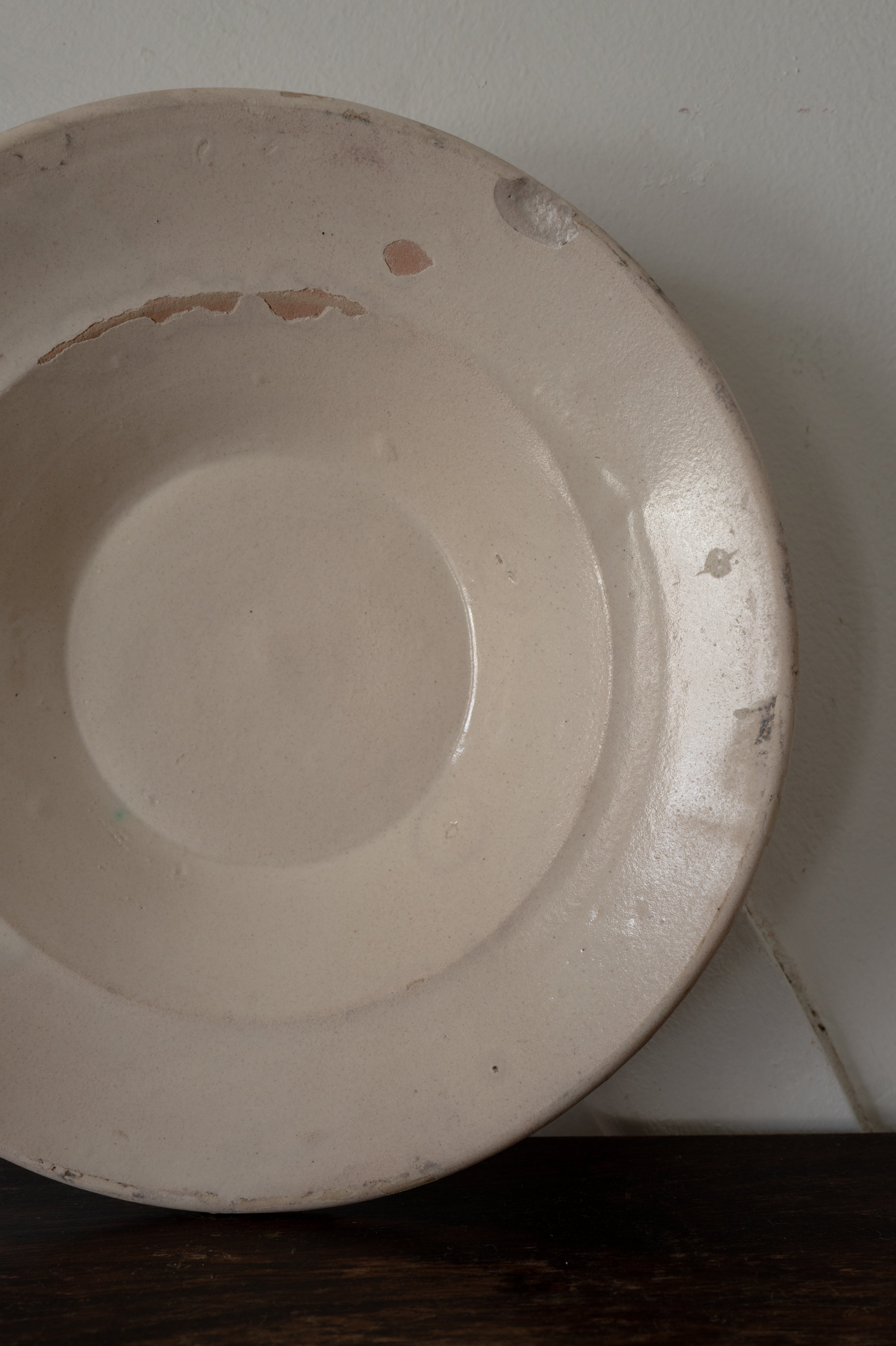 プーリア アンティーク 陶器 皿 18世紀 グロッターリエ AT-24030