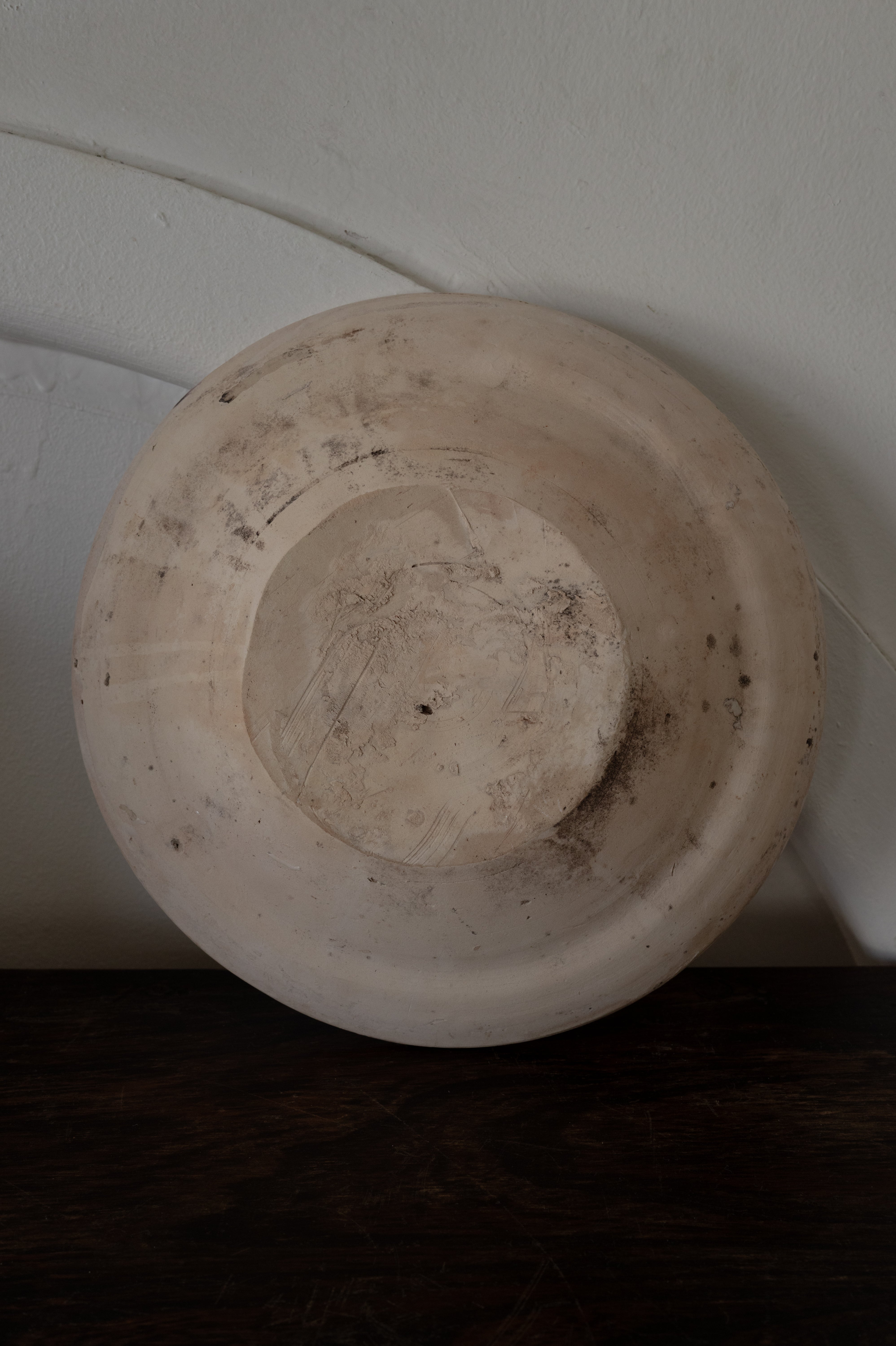 プーリア アンティーク 陶器 皿 18世紀 グロッターリエ AT-24031