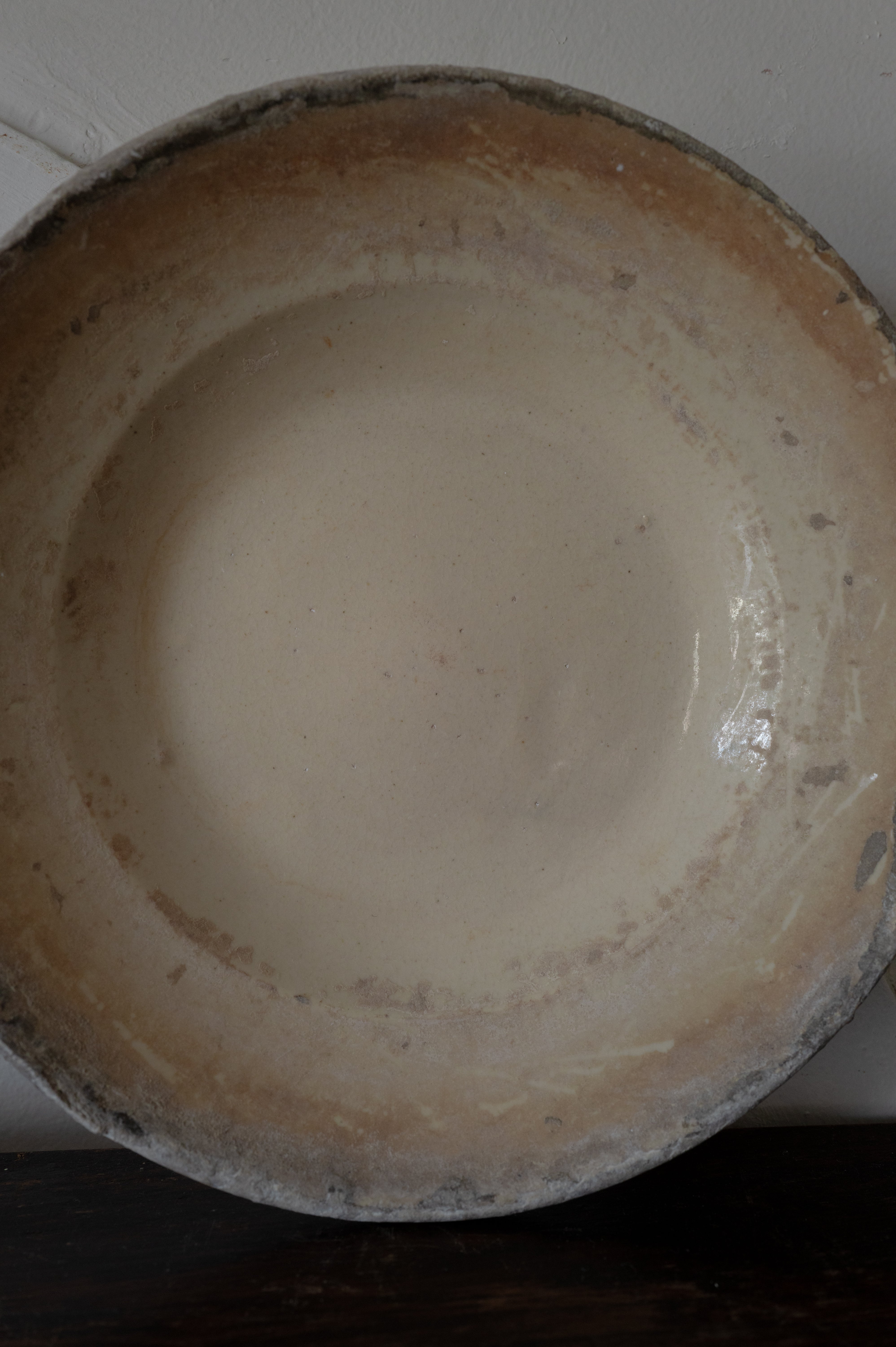 プーリア アンティーク 陶器 皿 19世紀 グロッターリエ AN-24142