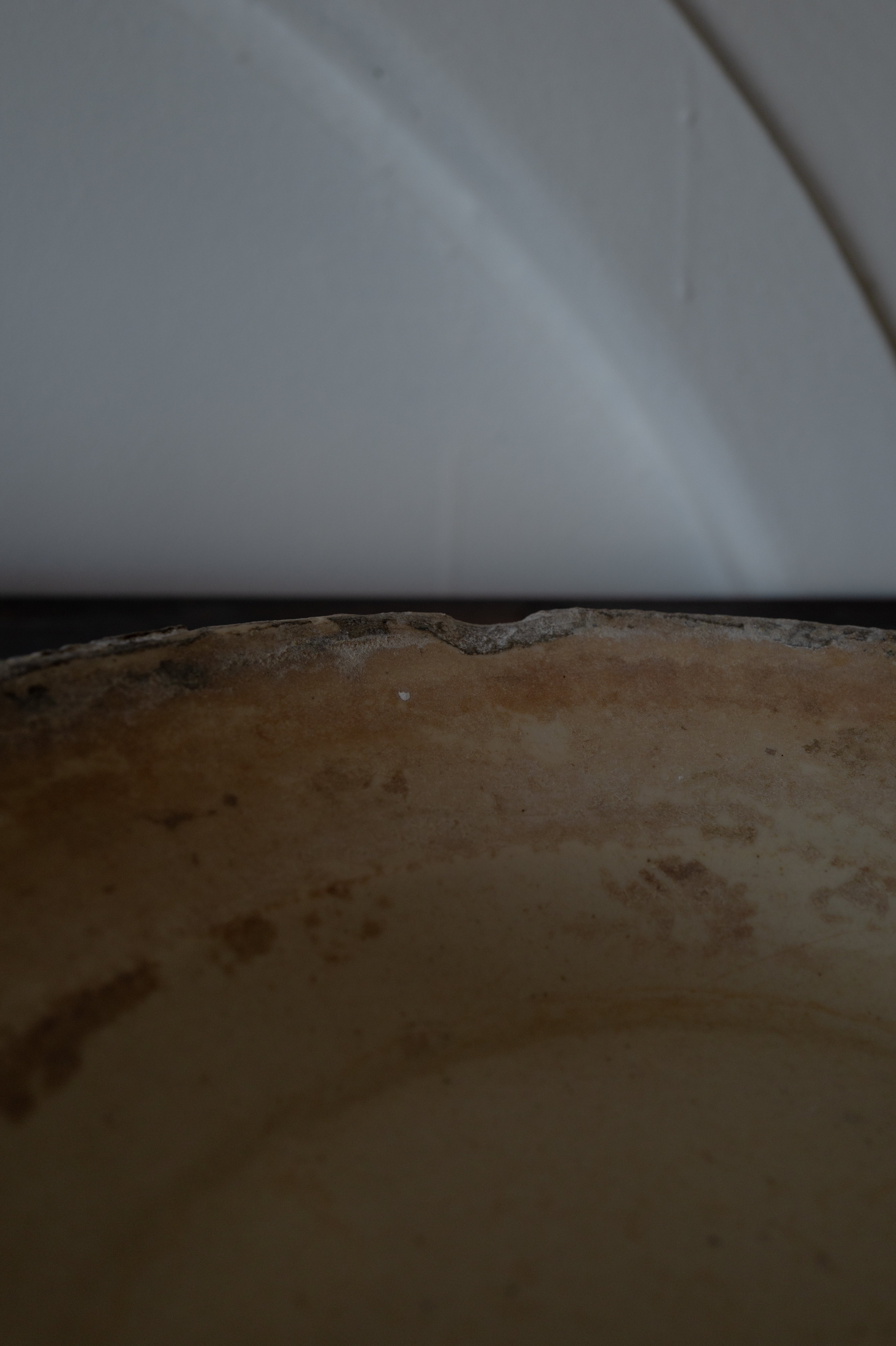 プーリア アンティーク 陶器 皿 19世紀 グロッターリエ AN-24142