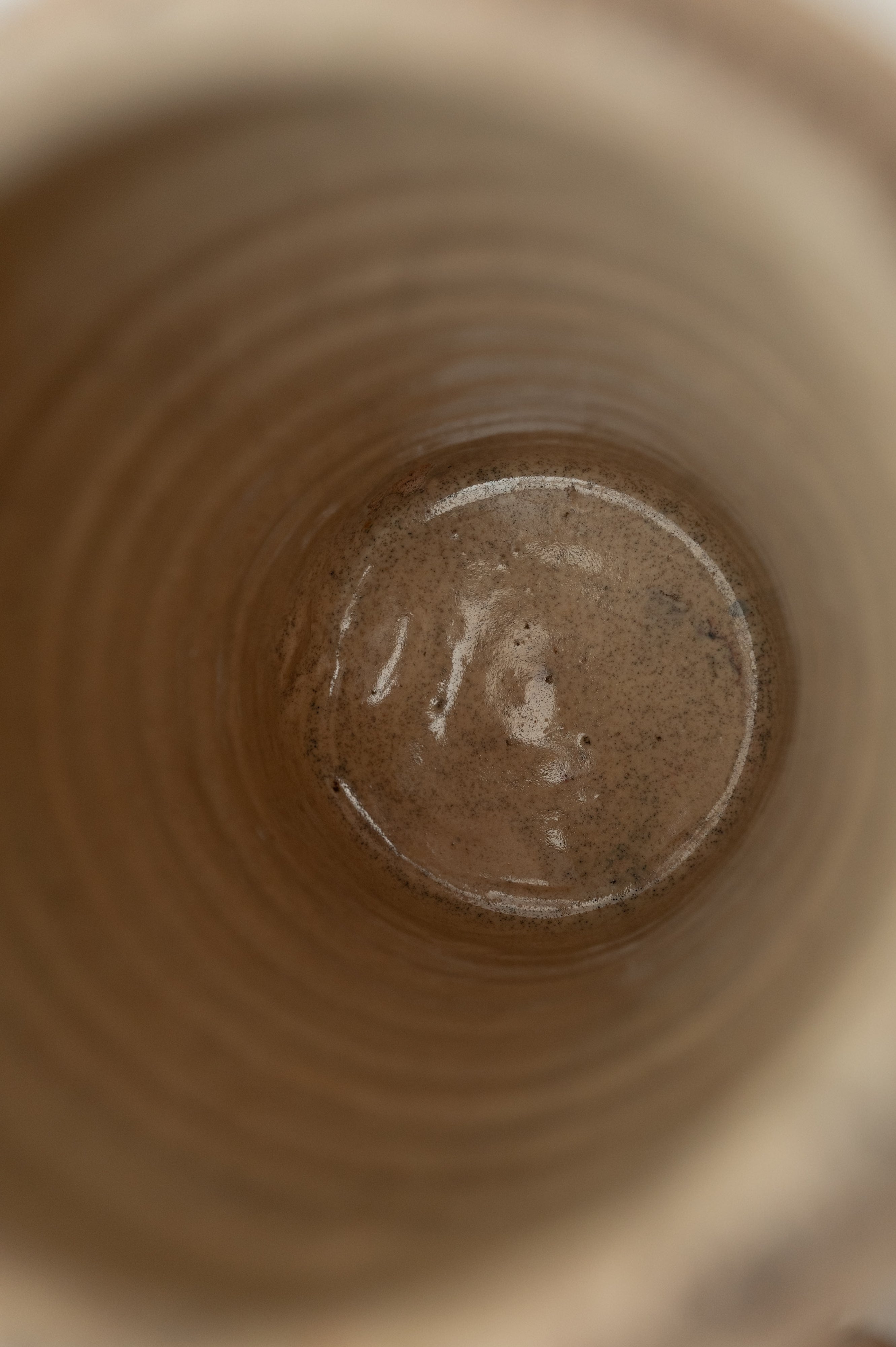 プーリア アンティーク 陶器 壺 19世紀 グロッターリエ AN-24133