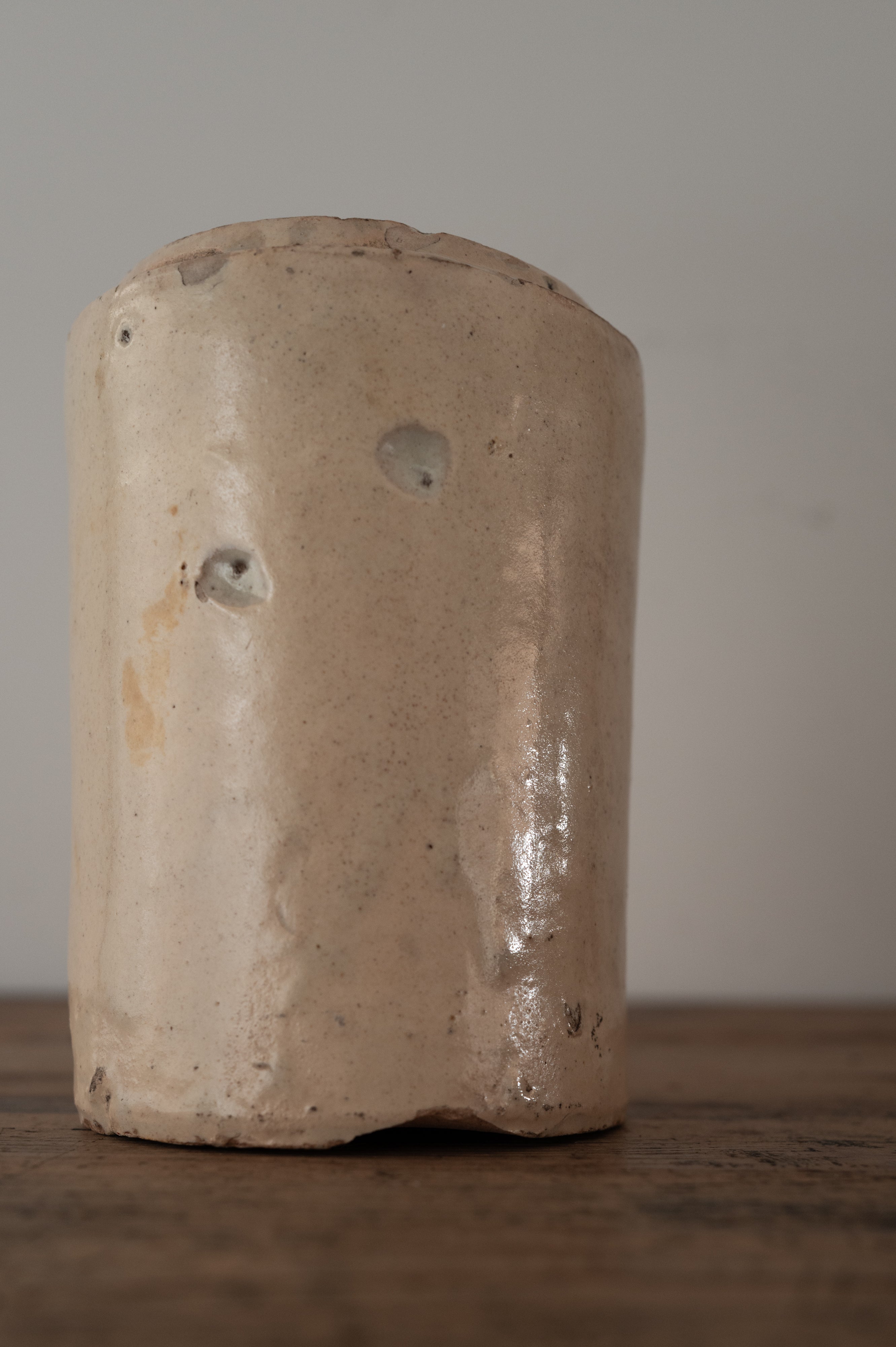 プーリア アンティーク 陶器 壺 19世紀 グロッターリエ AN-24133