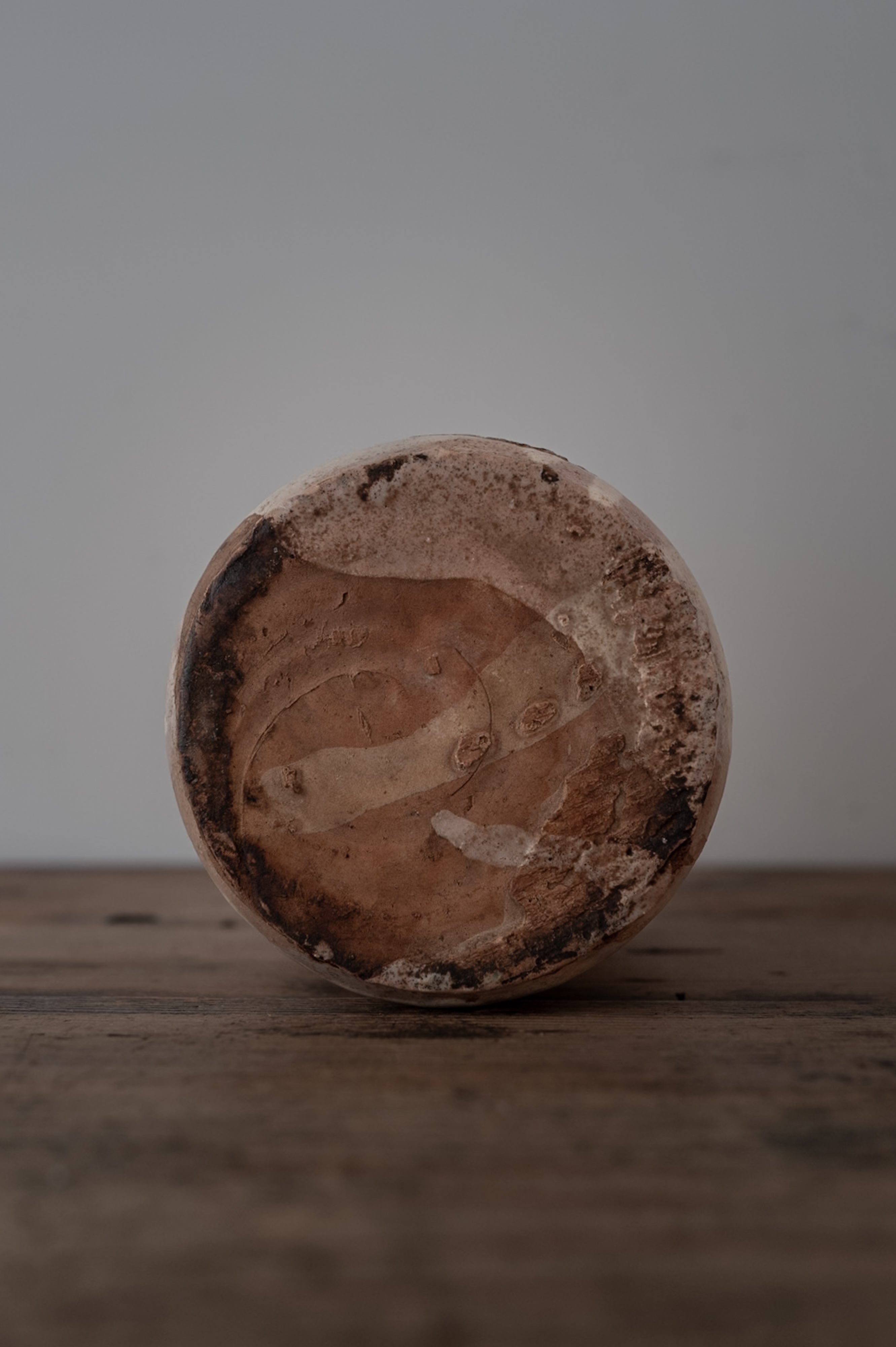 プーリア アンティーク 陶器 壺 19世紀 グロッターリエ AN-24165