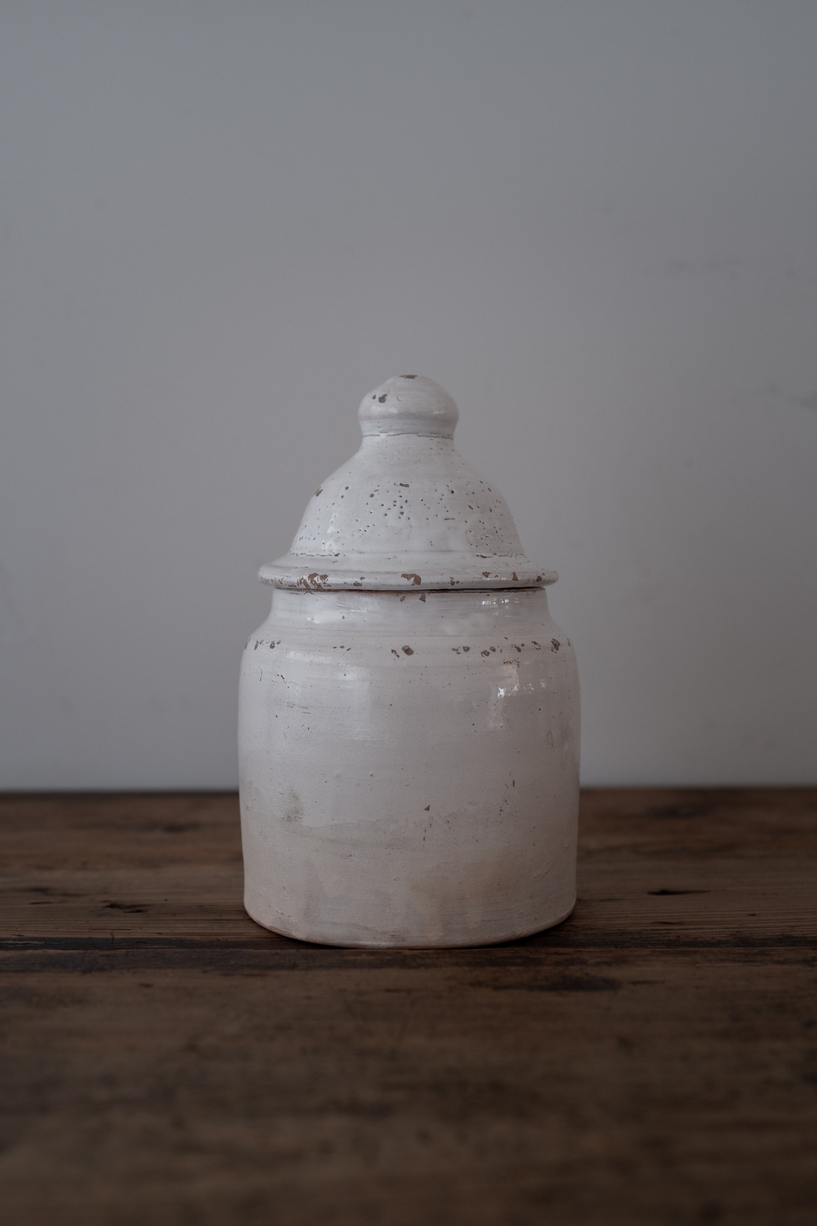 イタリア アンティーク 陶器 壺 1900年代 イタリア AN-24138