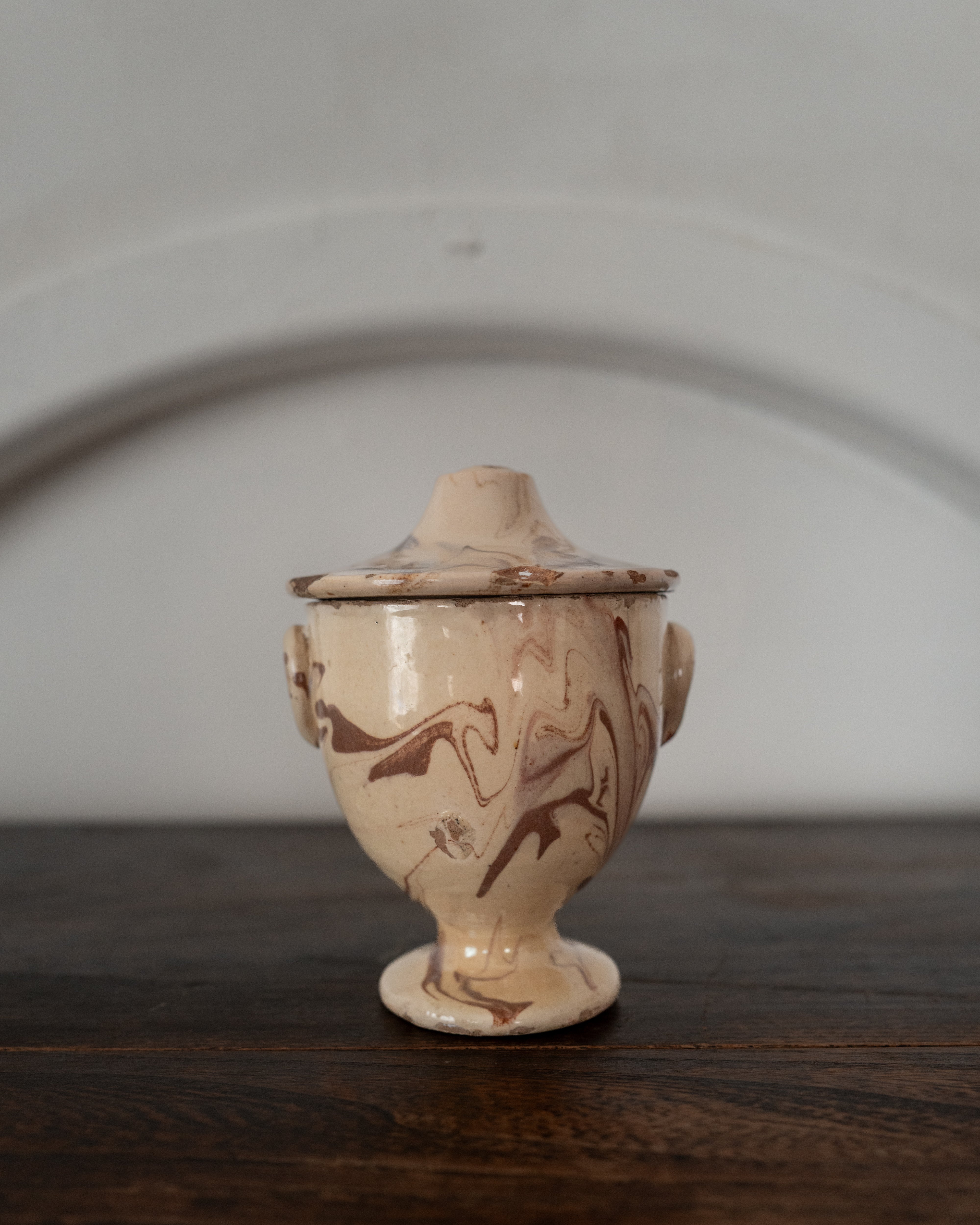 プーリア アンティーク 陶器 19世紀 グロッターリエ AN-25077