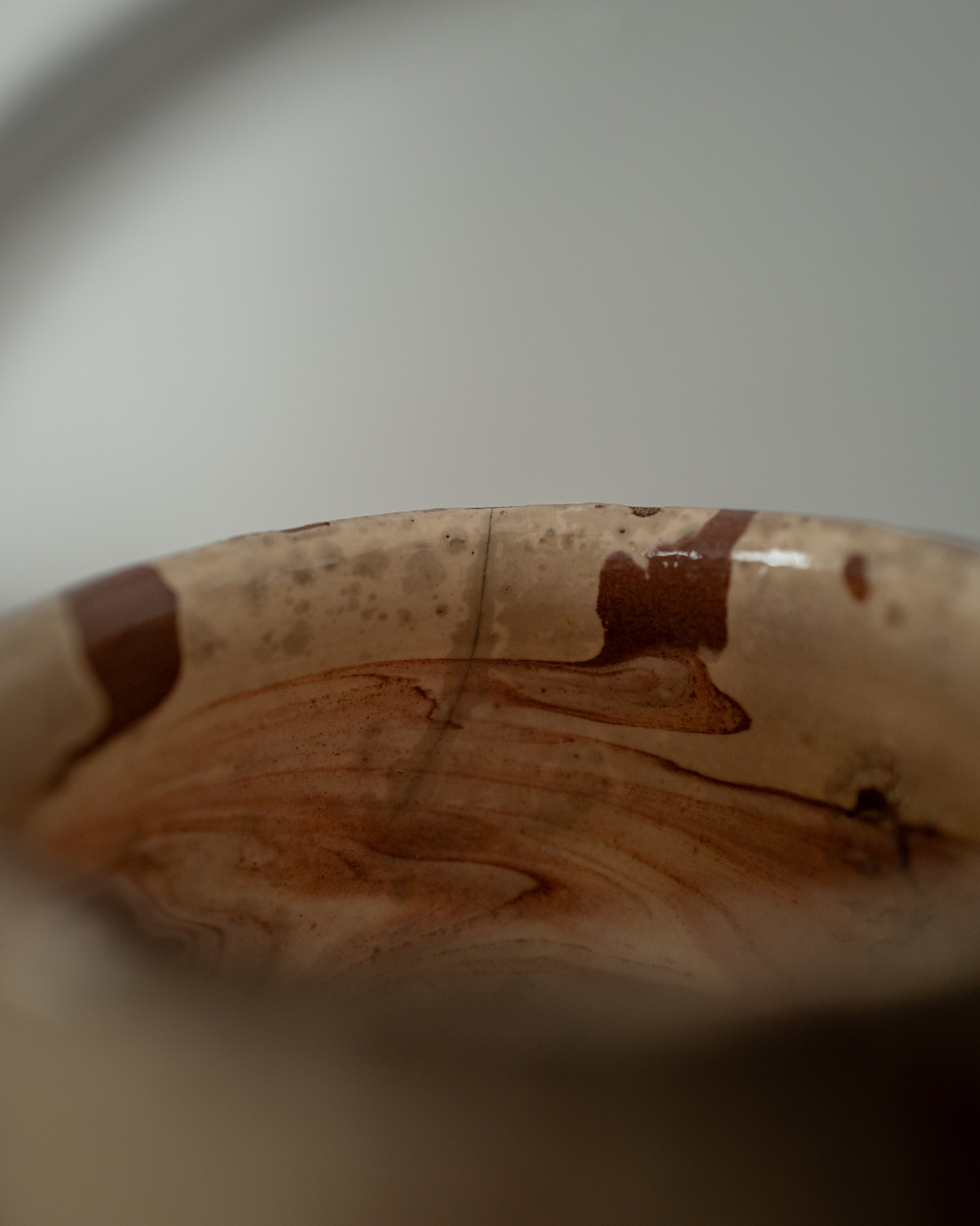 プーリア アンティーク 陶器 19世紀 グロッターリエ AN-25077