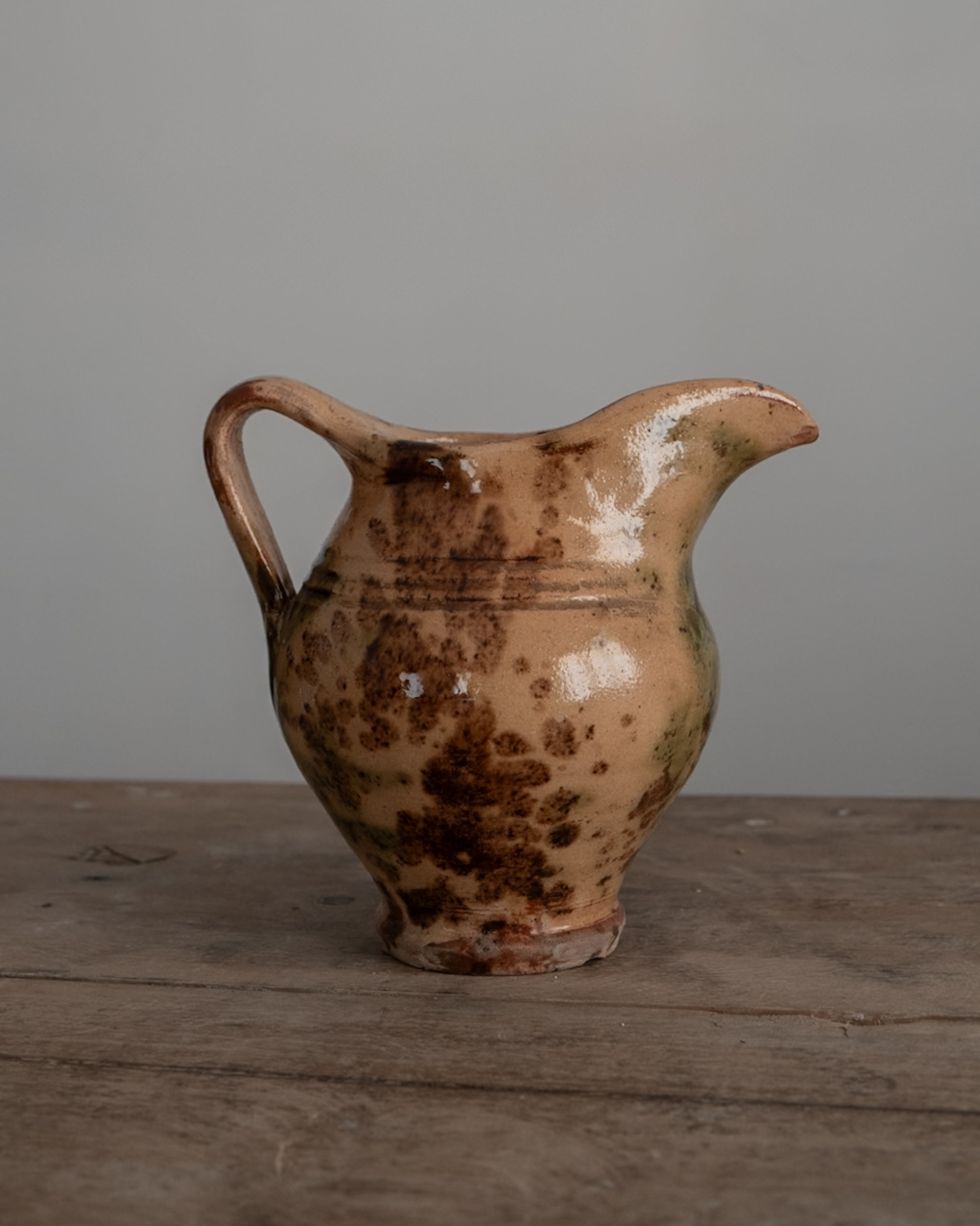 イタリア アンティーク 陶器 水差し イタリア セミナーラ AN-5227